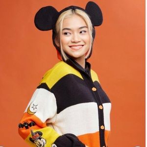Her Universe Hot Topic Mickey Halloween Cardigan Size S
